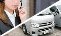 電話で鍵のお困り受付・作業員が車でトラブル現場に急行
